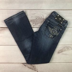 Miss Me Embellished Studded Boot Cut Jeans